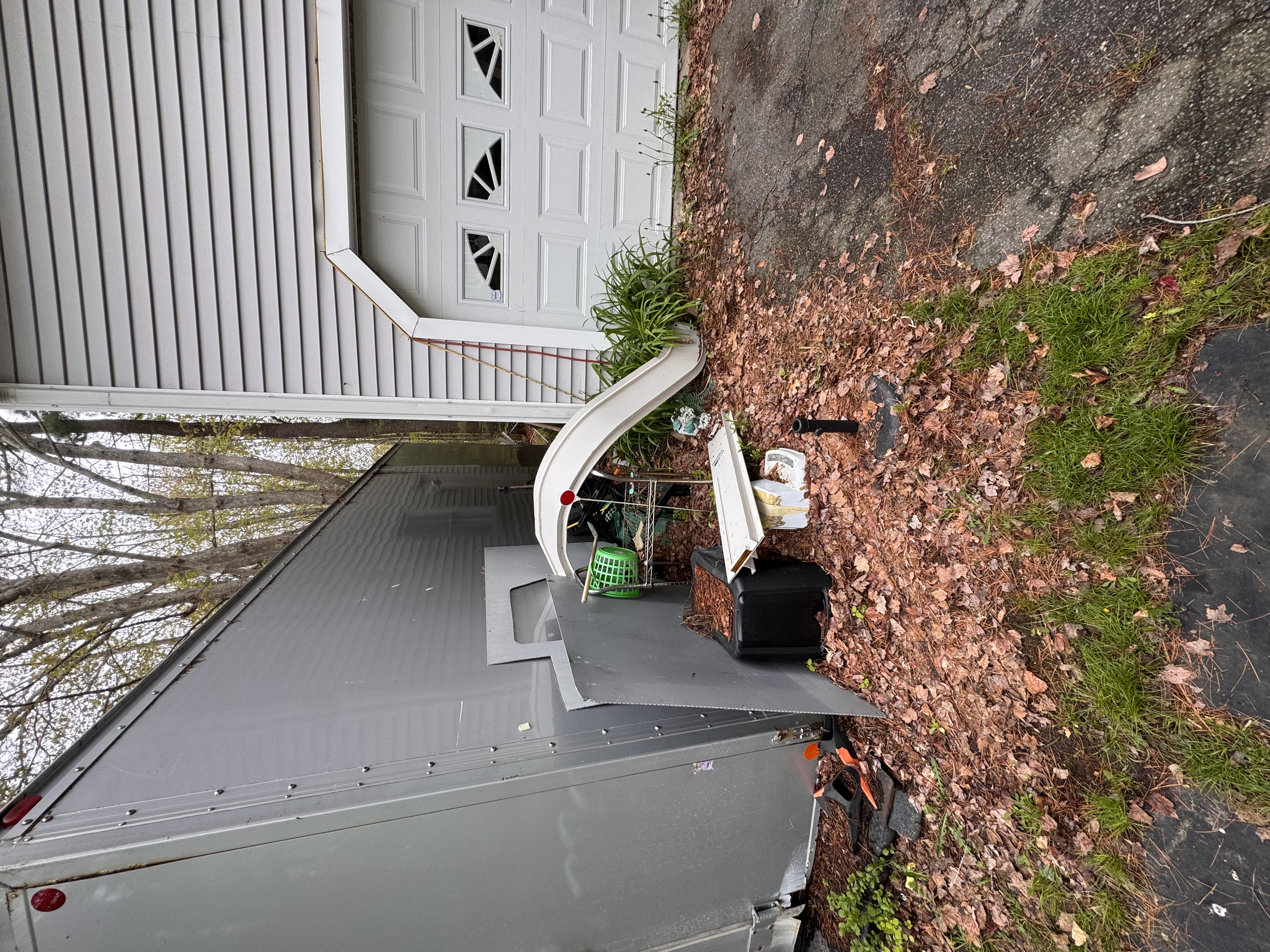 Before — truck side