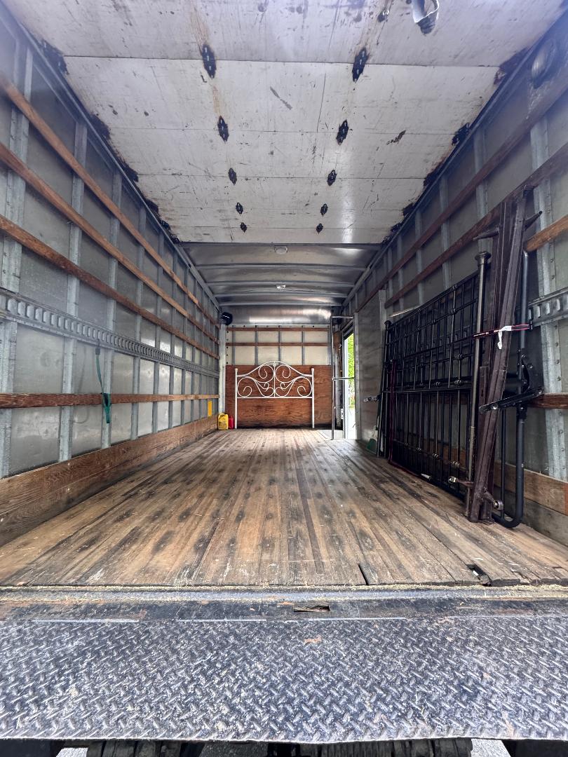 Empty truck interior — 16ft box truck